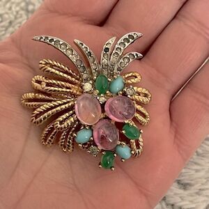 🤩rare vintage JOMAZ brooch